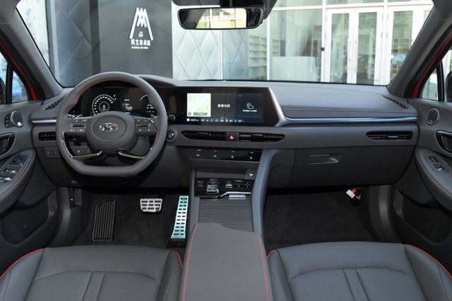 ▲현대차 중국형 쏘나타(사진=autohome)