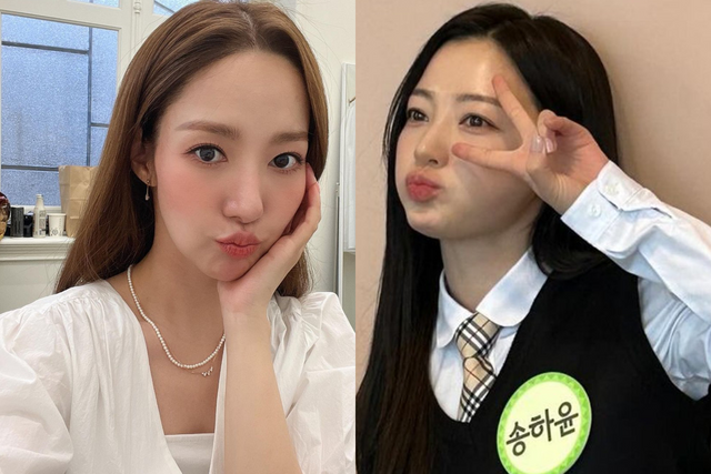 ▲송하윤, 박민영 (사진=박민영 SNS, 송하윤 SNS)