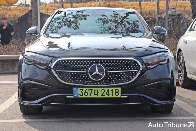 ▲메르세데스-벤츠 E300 4매틱 AMG라인(사진=최현진 기자)