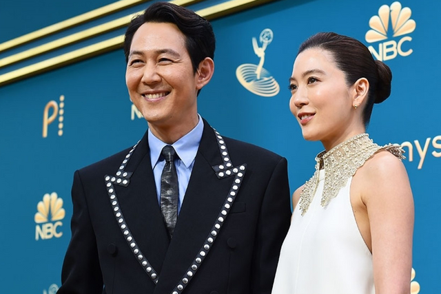 ▲이정재, 임세령 (사진=에미상)