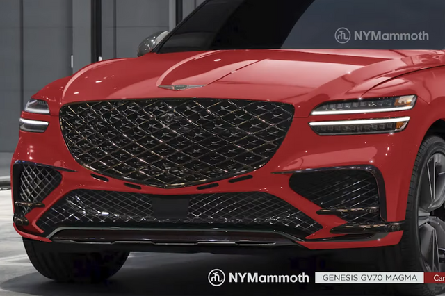 ▲제네시스 GV70 마그마 예상도(사진=유튜브 '뉴욕맘모스')