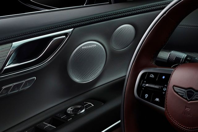 ▲제네시스 GV80 뱅앤올룹슨 사운드 시스템(사진=제네시스)