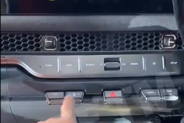 ▲기아 타스만 센터패시아(사진=EFTM)