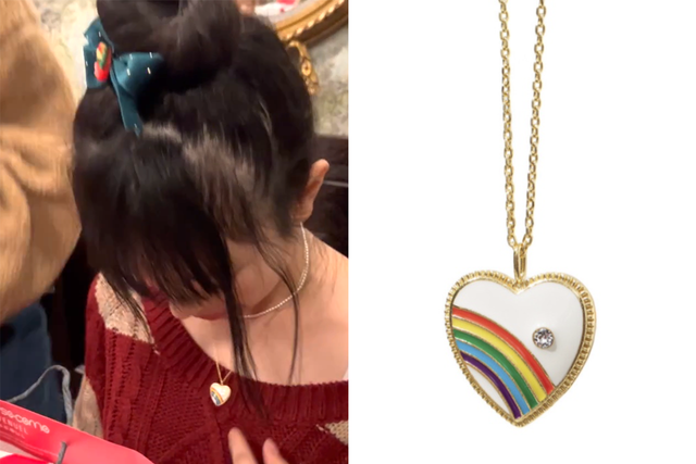 ▲뉴진스 하니, 목걸이 (사진=민희진 SNS, ‘ANNI LU’)