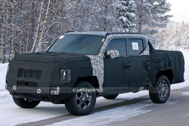 ▲기아 타스만(사진=Carscoops)