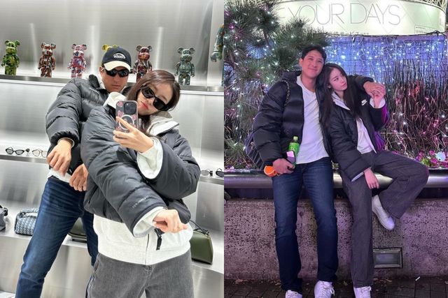 ▲티아라 지연, 야구선수 황재균(사진=지연 인스타그램)