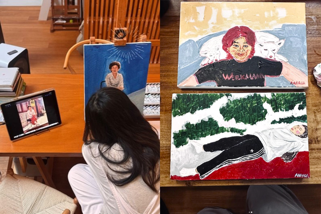 ▲이효리가 그린 그림 (사진=이효리 SNS)