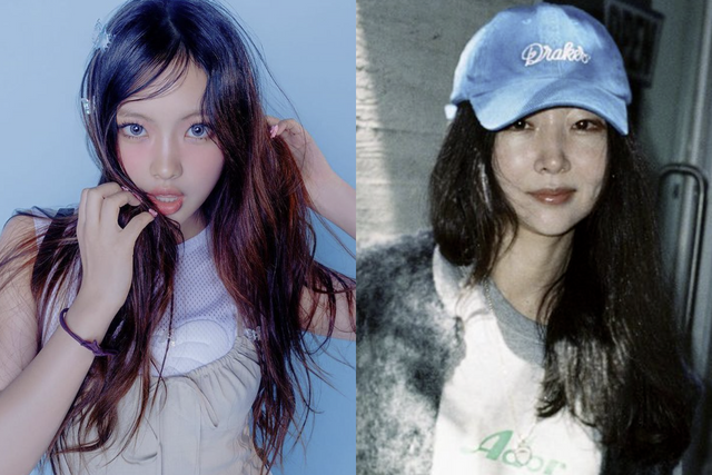 ▲혜인, 민희진 (사진=뉴진스 공식 SNS, 민희진 SNS)