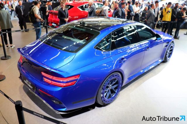 ▲제네시스 G80 전동화 마그마 콘셉트(사진=최현진 기자)