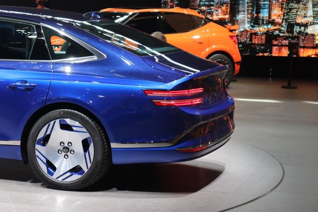 ▲제네시스 G80 전동화 부분변경 모델(사진=최현진 기자)