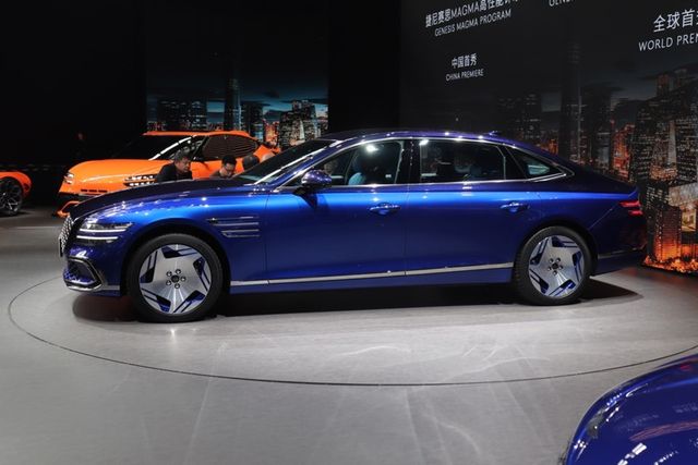 ▲제네시스 G80 전동화 부분변경 모델(사진=최현진 기자)