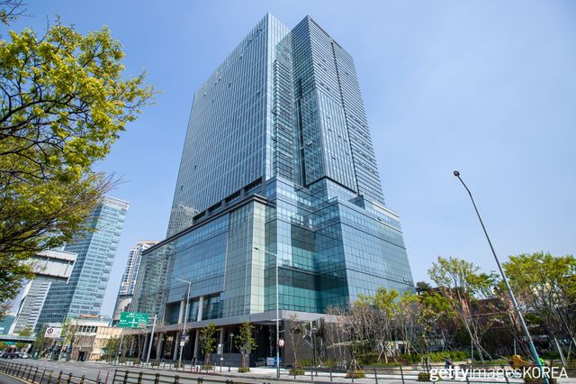 ▲하이브 사옥 (사진=게티이미지코리아)