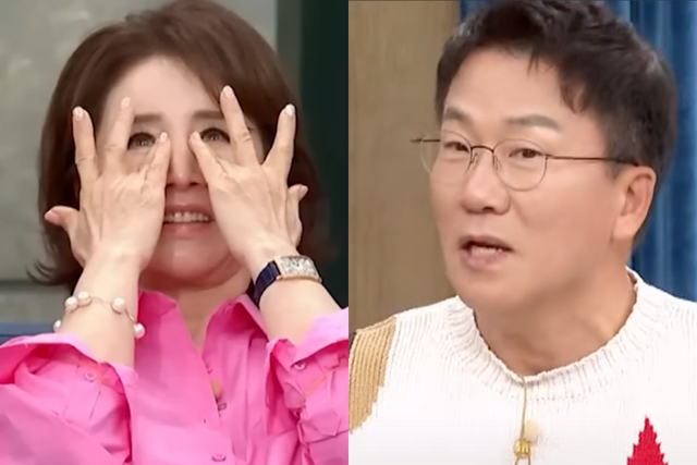 ▲선우은숙, 유영재 (사진=MBN 속풀이쇼 동치미)