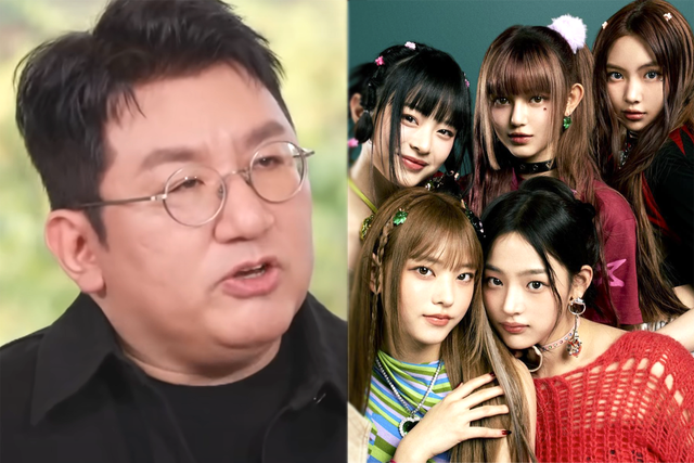 ▲방시혁, 뉴진스 (사진=tvN '유 퀴즈 온 더 블럭', 뉴진스 공식 SNS)