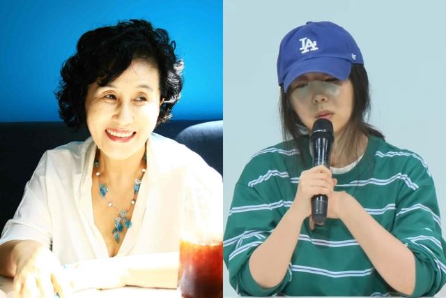 ▲전여옥 전 국회의원, 민희진 어도어 대표(사진=전여옥 페이스북, YTN)