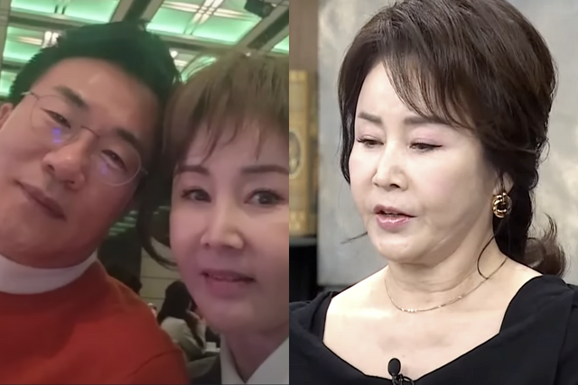 ▲유영재, 선우은숙 (사진=채널A 뉴스, MBN '속풀이쇼 동치미')