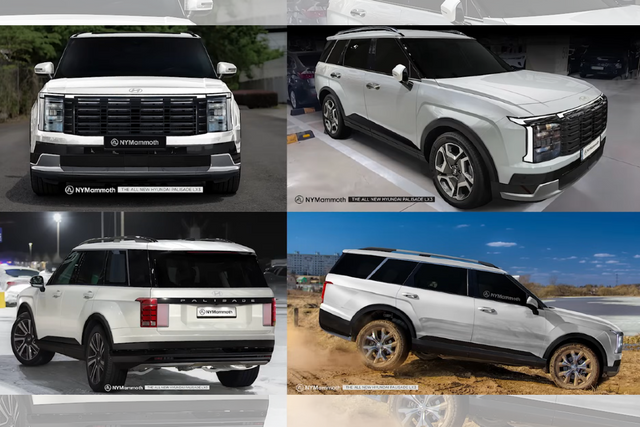 ▲현대차 팰리세이드 풀체인지 예상도(사진=유튜브'뉴욕맘모스')