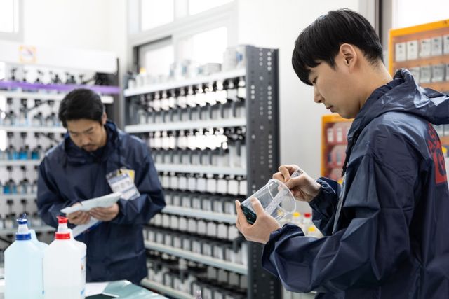 ▲2024 볼보 도장 기능 경진대회(사진=볼보자동차코리아)