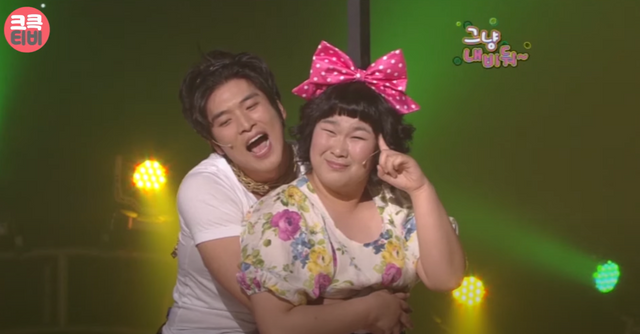 ▲김민경, 송병철 (사진= 유튜브 채널 KBS 크큭티비)