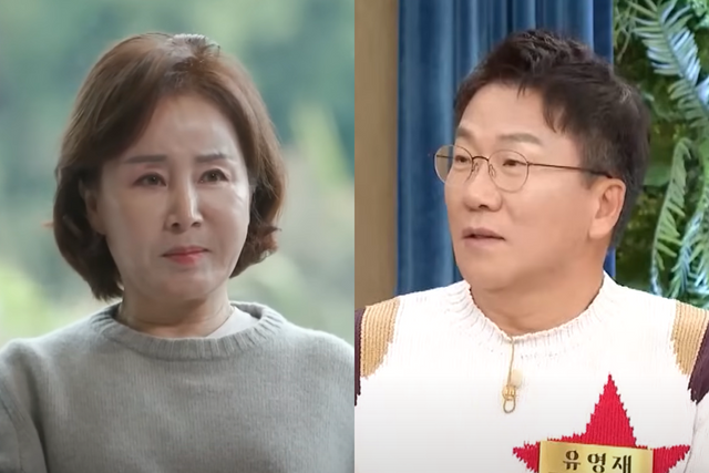 ▲선우은숙, 유영재 (사진=MBN '속풀이쇼 동치미')