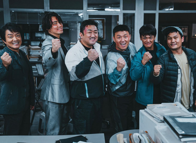 ▲범죄도시 출연진 (사진= 마동석 SNS)