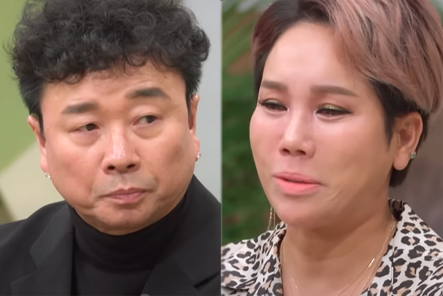 ▲강원래, 김송 (사진=채널A '오은영의 금쪽 상담소')