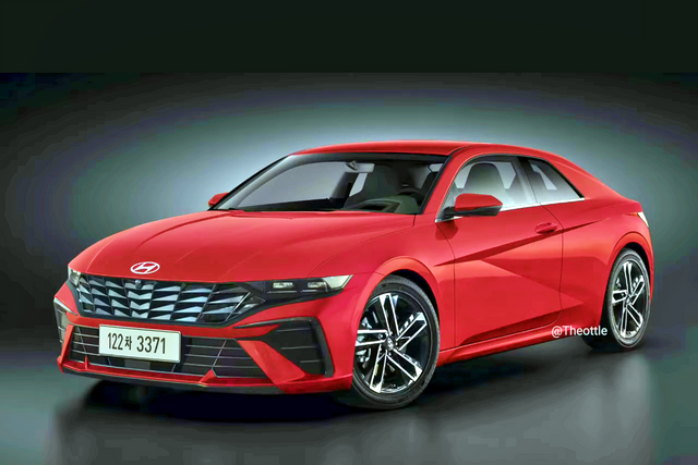 ▲현대 벨로스터 예상 렌더링(사진=인스타그램 'theottle')