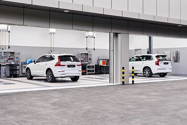 ▲볼보 진주 서비스센터(사진=볼보자동차코리아)