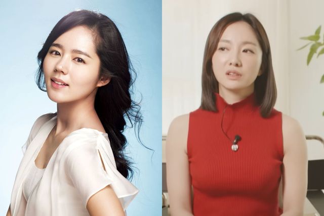 ▲배우 한가인 (왼쪽) / 조수빈 아나운서 (오른쪽) (사진=한가인 페이스북 / 조수빈 유튜브 채널)