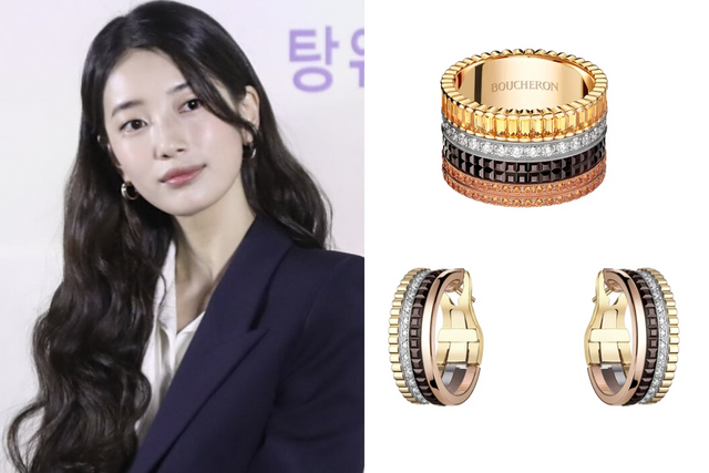 ▲수지 (사진= 수지 SNS, 부쉐론 홈페이지)