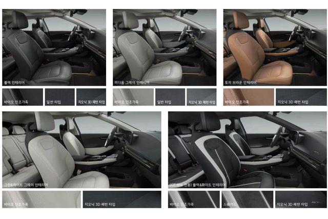 ▲기아 EV6 인테리어 구성(사진=기아)