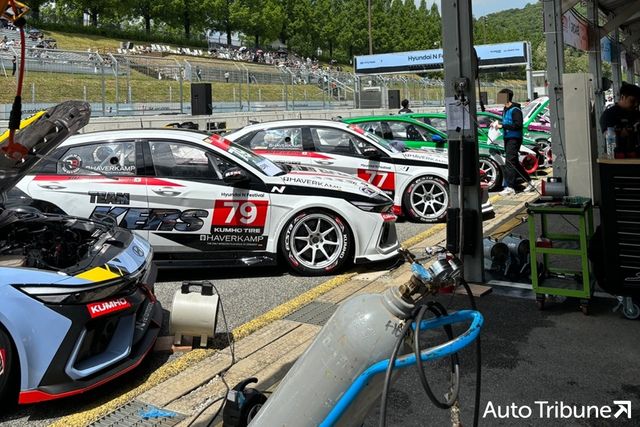 ▲용인 스피드웨이에서 진행된 현대 N 페스티벌(사진=이서호 기자)