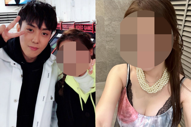 ▲산다라박, 은지원 (사진=산다라박 SNS)