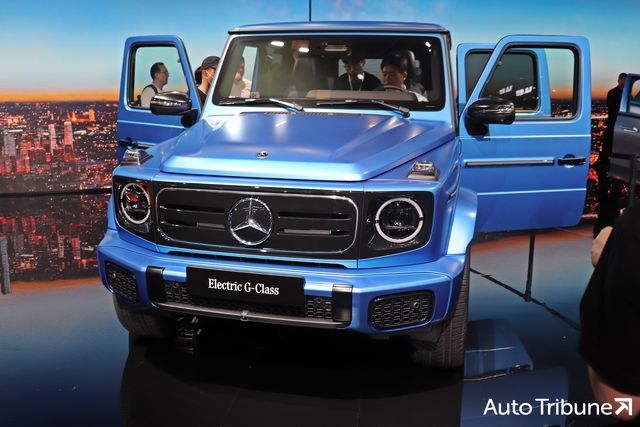 ▲메르세데스-벤츠 일렉트릭 G클래스(사진=최현진 기자)
