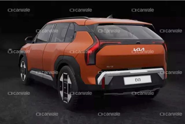 ▲유출된 기아 EV3(사진=carwale)