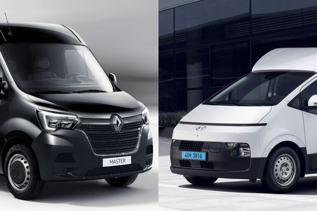 ▲르노 마스터, 현대 ST1(사진=각 브랜드)