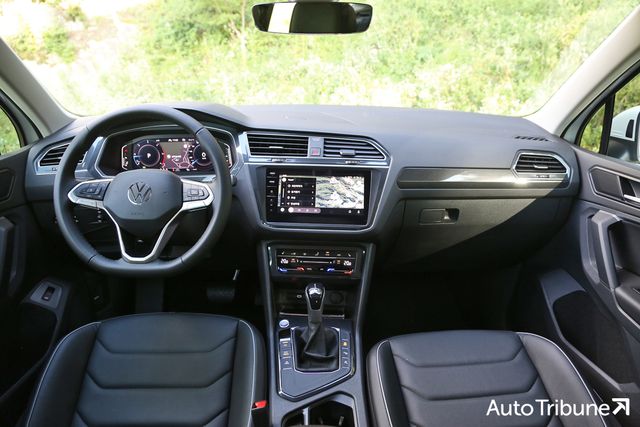 ▲폭스바겐 티구안 실내(사진=양봉수 기자)