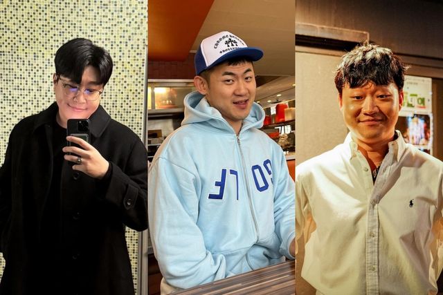 ▲(왼쪽부터)이용주, 김민수, 정재형(사진=이용주 인스타그램, 김민수 인스타그램, 정재형 인스타그램)