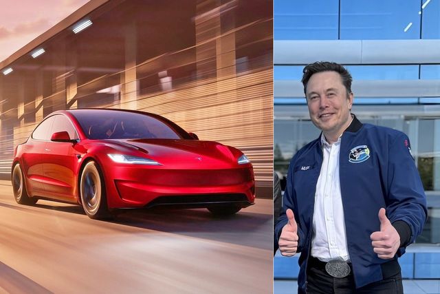▲테슬라 모델 3 퍼포먼스, 일론 머스크(사진=테슬라, 일론 머스크 X)