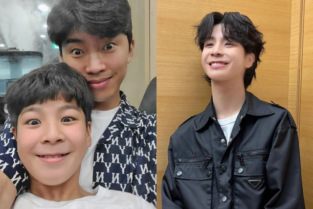 ▲정동원, 임영웅 (사진=정동원 SNS)