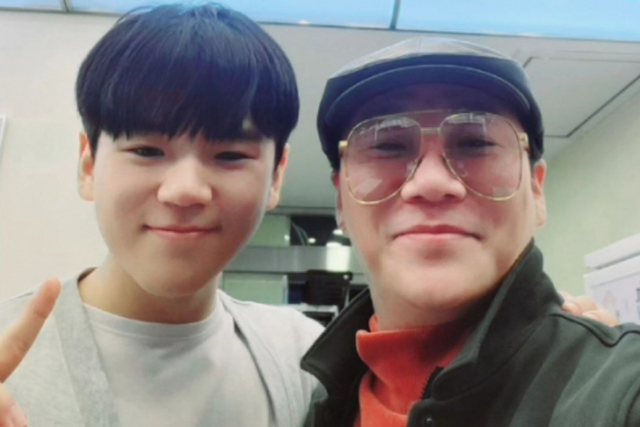 ▲윤후, 윤민수 (사진=윤민수 SNS)