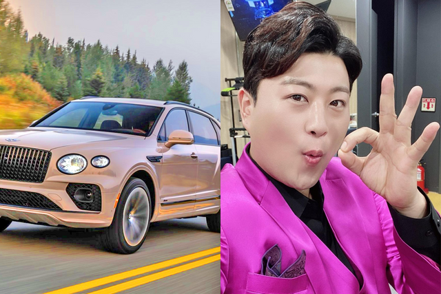▲벤틀리 벤테이가, 김호중 (사진=벤틀리, 김호중)