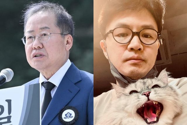 ▲홍준표 대구시장, 한동훈 전 국민의힘 비상대책위원장(사진=홍준표 페이스북, 한동훈 페이스북)