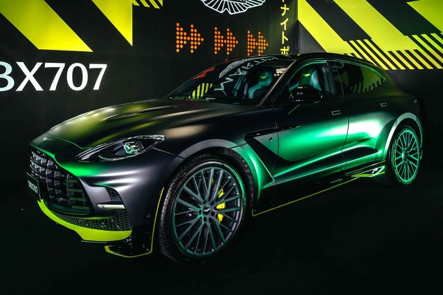 ▲애스턴마틴 DBX707 재팬 미드나잇 포디움 에디션(사진=애스턴마틴)