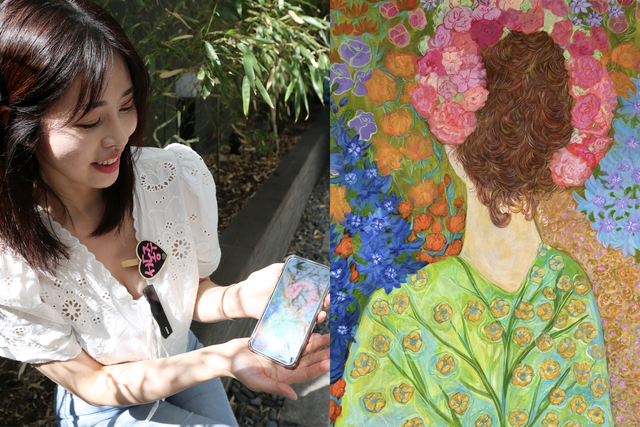 ▲서동주, 서동주가 그린 서정희 (사진=김혜주 기자, 서동주 SNS)