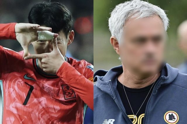 ▲축구선수 손흥민과 무리뉴 감독 (사진=손흥민 SNS, 무리뉴 SNS)