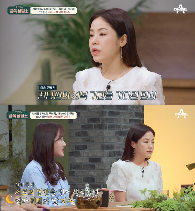 ▲김민희 (사진=채널A '오은영의 금쪽상담소')