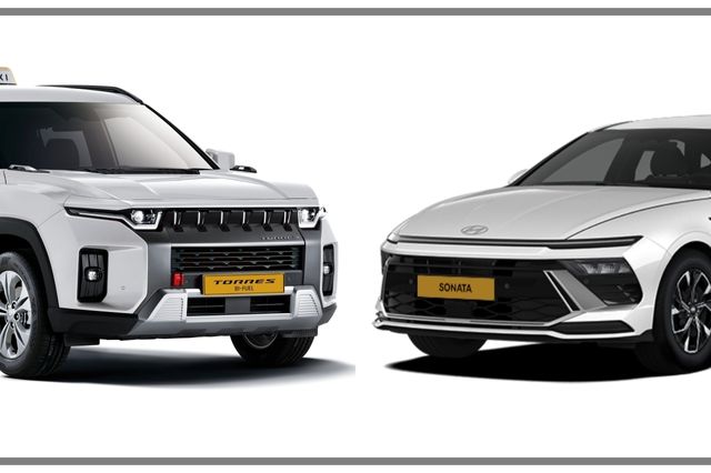 ▲토레스 택시, 쏘나타 택시(사진=각 브랜드)