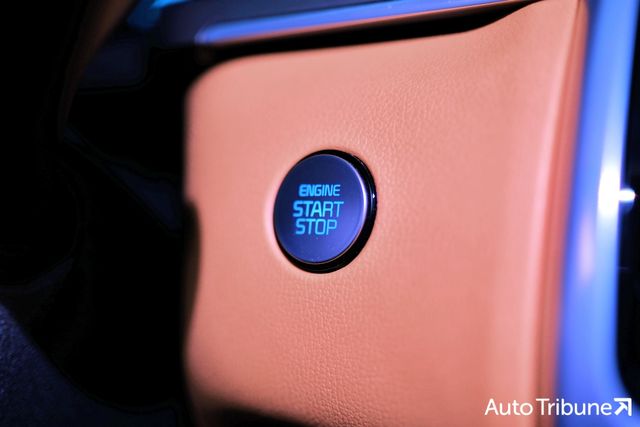 ▲자동차 시동 버튼(사진=김동민 기자)