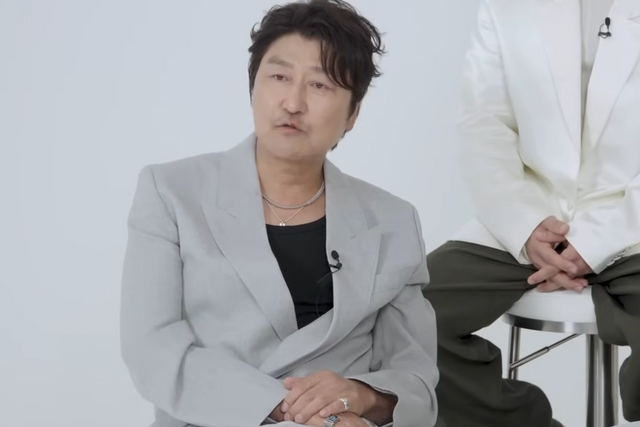 ▲송강호 (사진=유튜브 채널 '하퍼스바자 코리아')